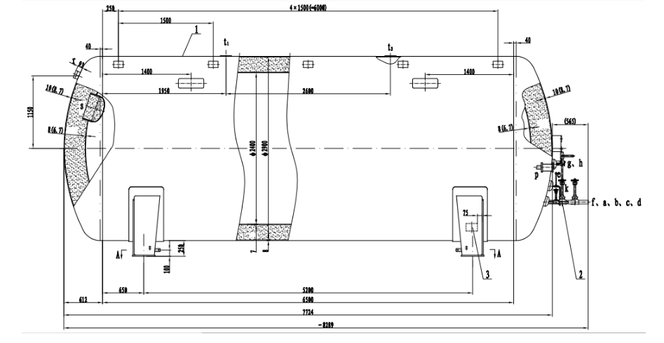 LNG storage tank structure 