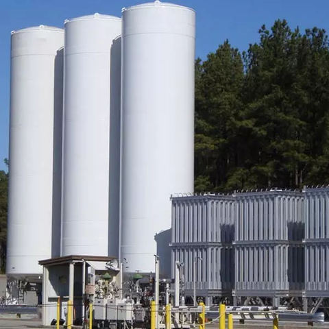 Widely Used High-Efficiency Ambient Air Vaporizer for LN2, LOX and LAR