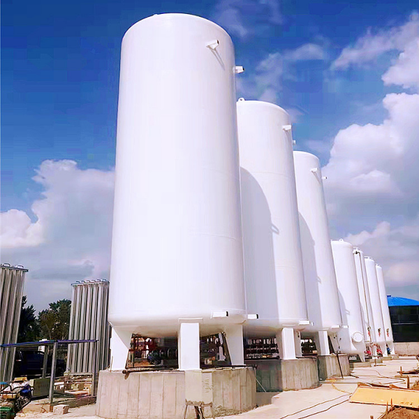 Nangong Zhuoyue Cryogenic Liquid Argon Tank 5m³ - 100m³ Made in China