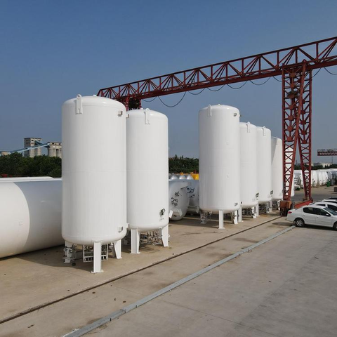 Vacuum Insulated Cryogenic Storage Tanks for LO2, LN2 and LAr (Made in China)