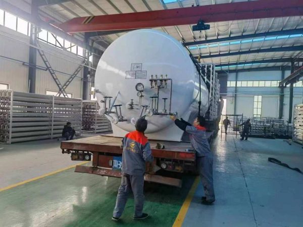 Vacuum Insulated Lco2 Storage Tank