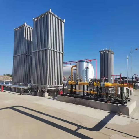 L-CNG Filling Station Ambient Air Vaporizers