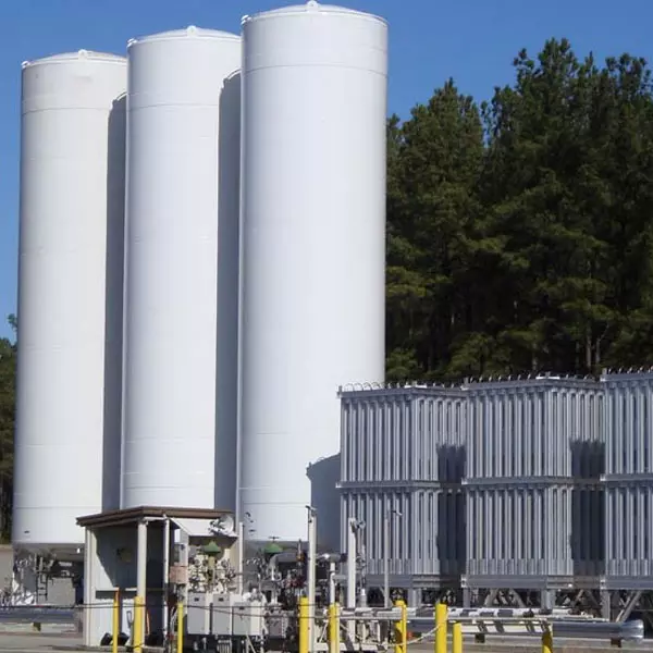 Industrial Vacuum Insulated Liquid Oxygen Tank | Low Evaporation‌