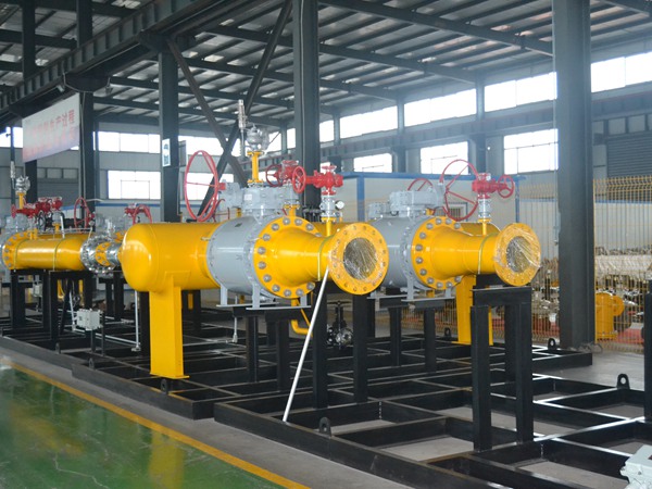 10002 Natural Gas Station Regulator Skid Mounted