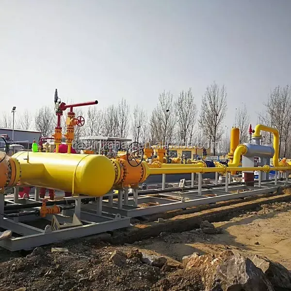 10002 Natural Gas Pressure Regulating and Metering Station