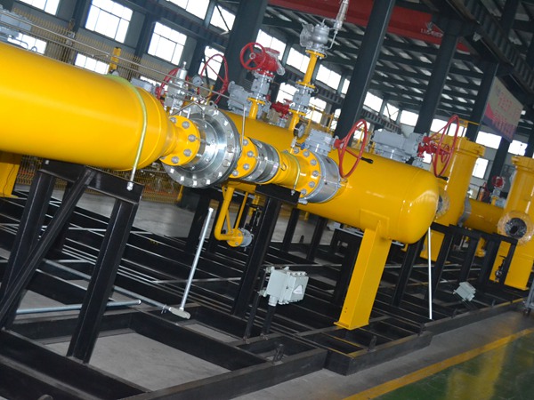 10003 Natural Gas Station Regulator Skid Mounted