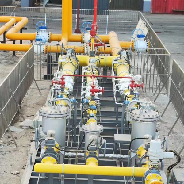 10004 Natural Gas Pressure Regulating and Metering Station