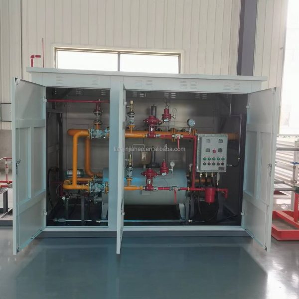 CNG Skid (3) Pressure Regulating and Metering Skid
