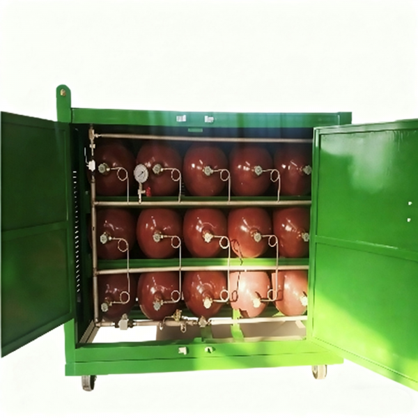 CNG Cylinder Bundle (3) CNG Cylinder Bundles for Vehicles & Industrial Gas Storage