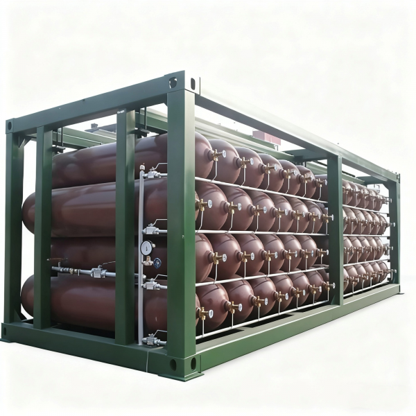 ISO Certified CNG Cylinder Bundle for Sale