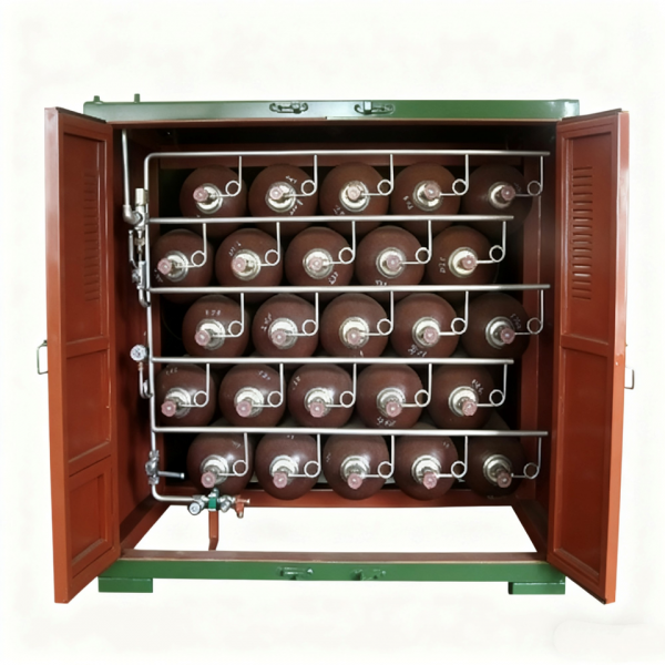 CNG Cylinder Group (3) Customizable Sizes CNG Cylinder Bundles for Natural Gas Storage