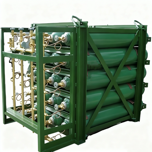 High-Pressure CNG Cylinder Bundle for Industrial Vehicles & ISO Certified‌