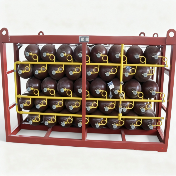 High-Pressure CNG Cylinder Bundle for Industrial Vehicles & ISO Certified‌