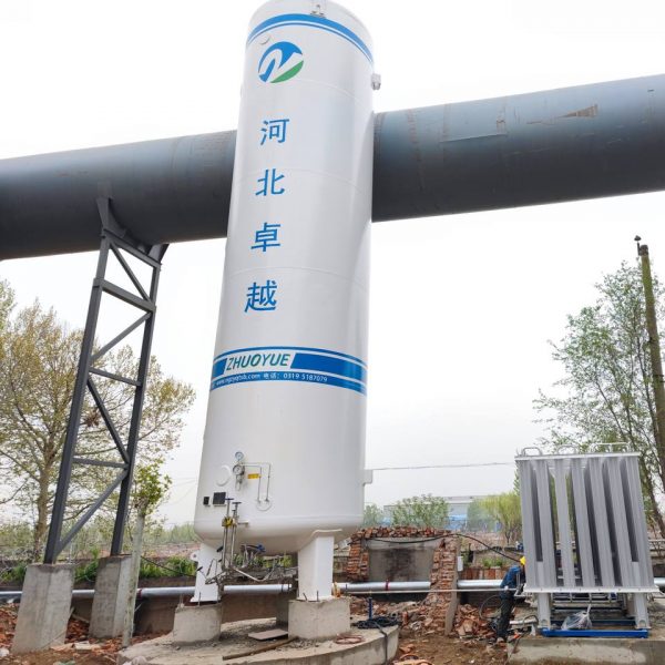 Liquid nitrogen and liquid oxygen storage tanks (1) Industrial Vertical Cryogenic Tanks for Liquid Nitrogen & Oxygen Storage