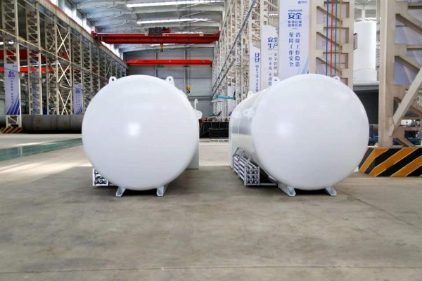 Customizable Industrial Liquid Oxygen Tank