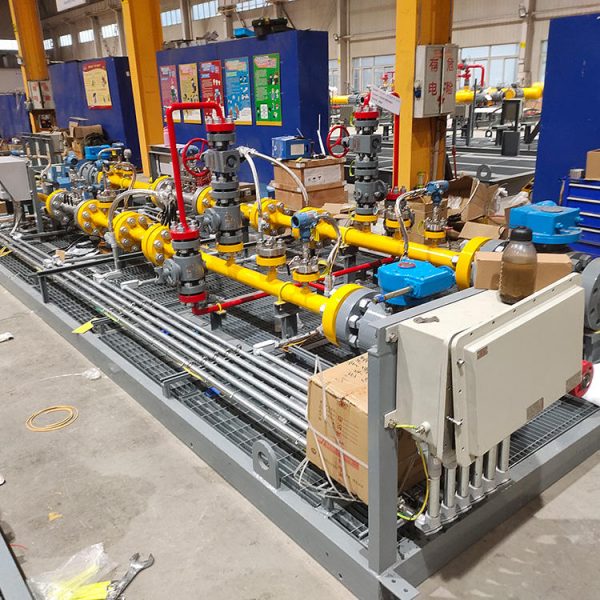 Natural Gas CNG Pressure Reduction & Metering Skid (PRMS)
