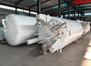 Carbon dioxide storage tank