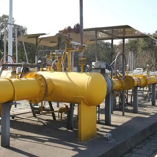 City Gas Pressure Regulating & Metering Skid