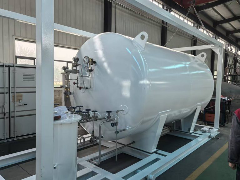 how do liquid nitrogen tanks work