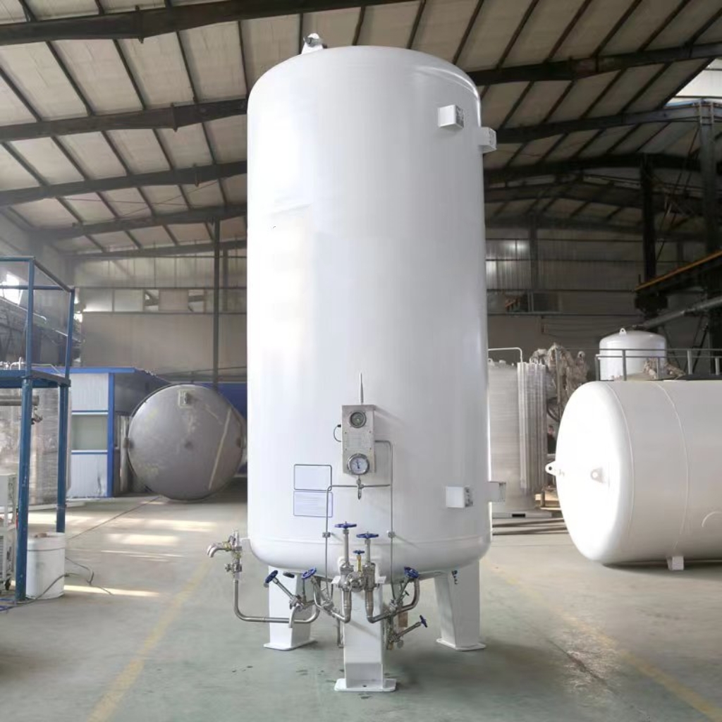 liquid oxygen storage tanks