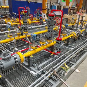 CNG Pressure Regulation Skid