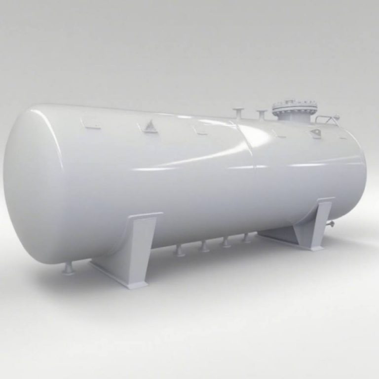 Carbon dioxide storage tank