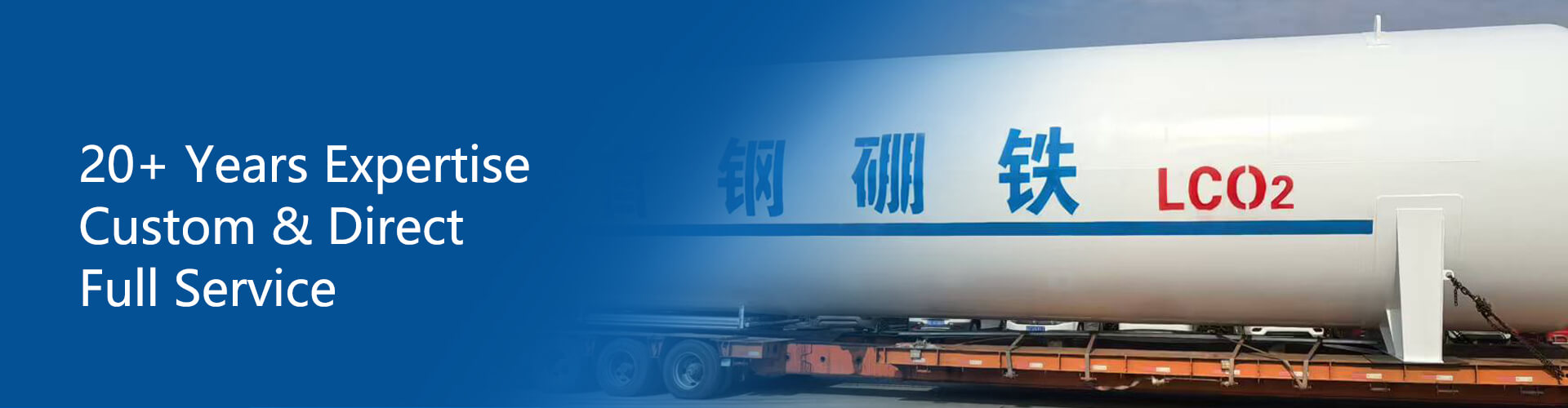 Cryogenic carbon dioxide storage tank