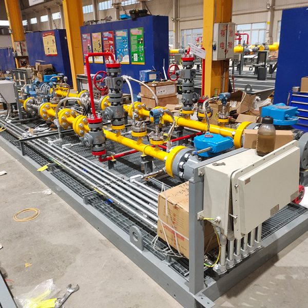 Mobile CNG Pressure Regulating Skid - City Gate Station Gas Equipment