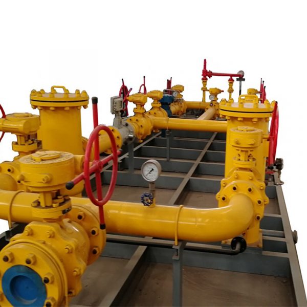 Natural Gas PRMS Supplier (4) High-Pressure CNG Pressure Regulating Skid