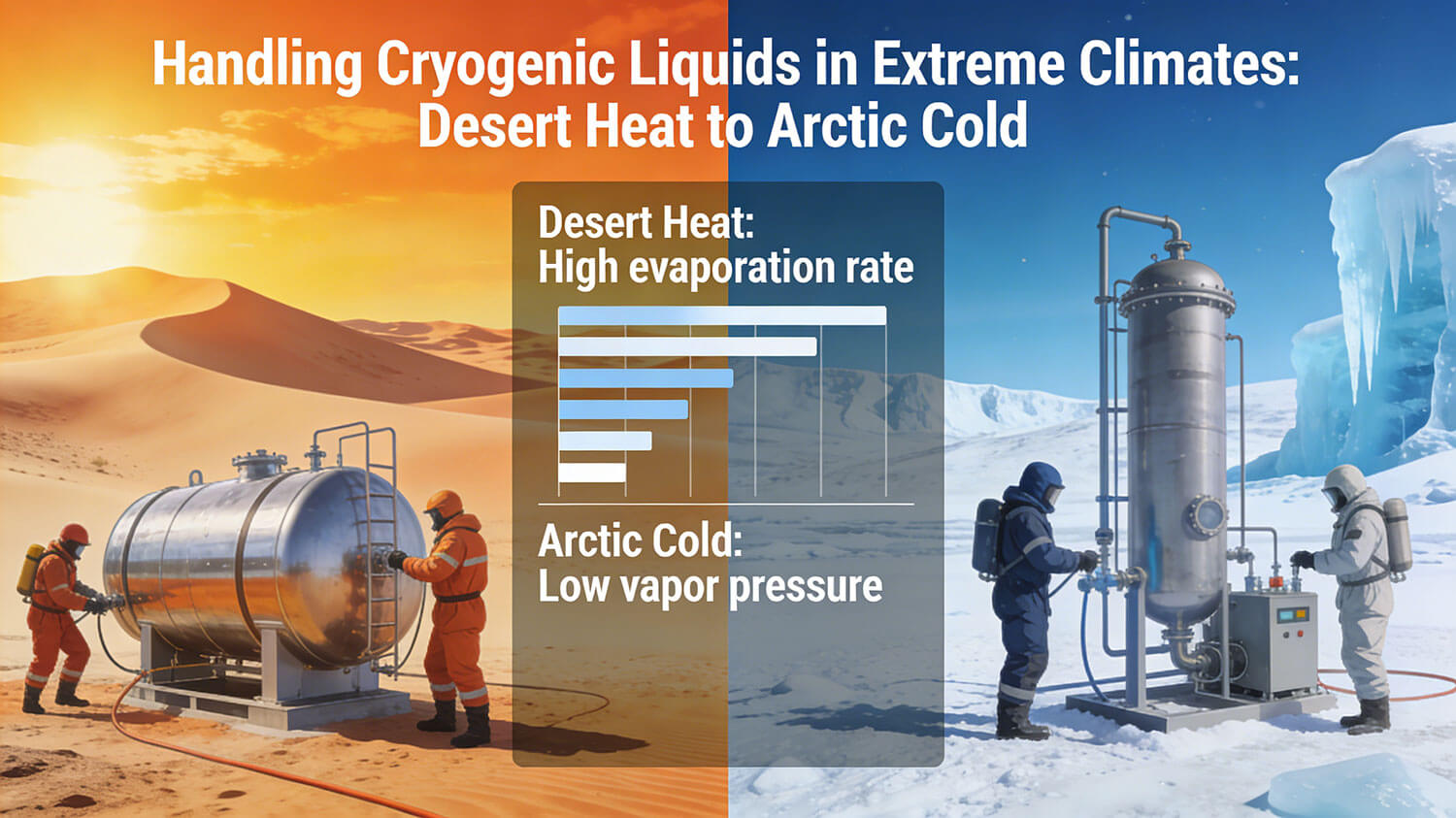 Handling Cryogenic Liquids in Extreme Climates From Desert Heat to ...