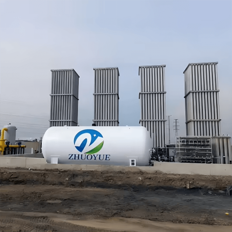 Horizontal LNG Storage Tank 