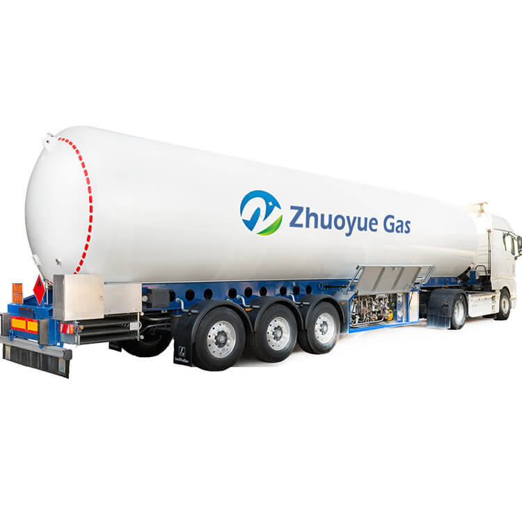 Horizontal Skid-Mounted LNG Tank
