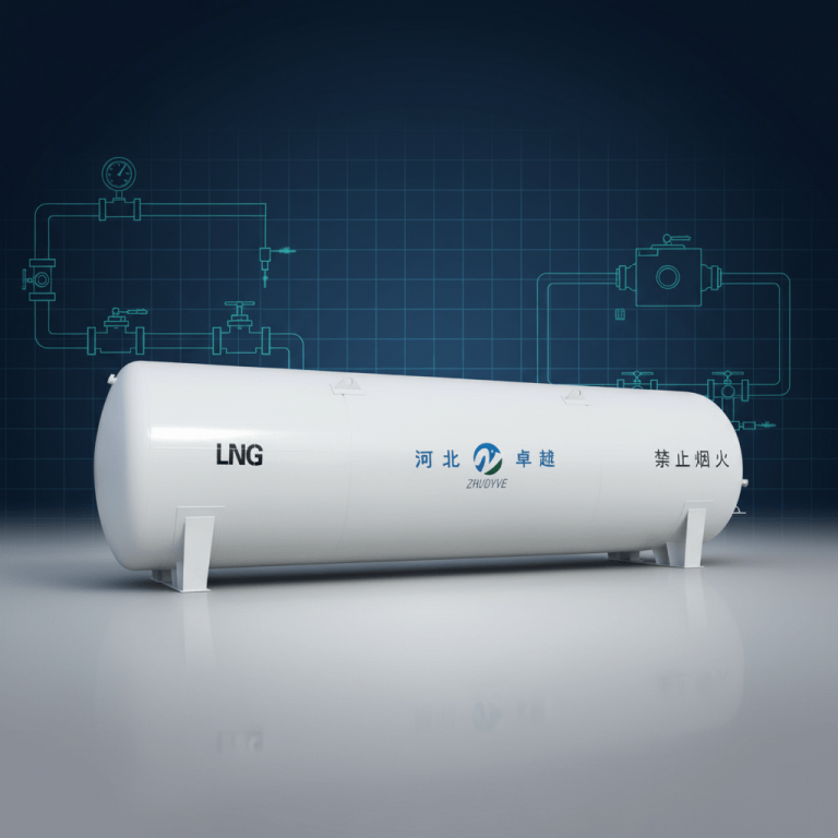 liquid nitrogen storage tanks