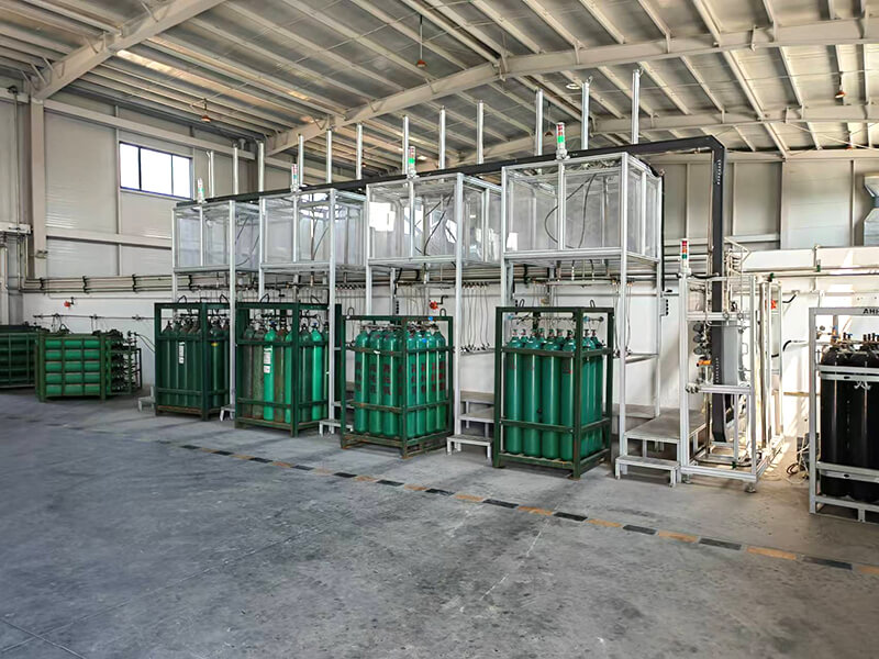 Basket style Cylinder Filling Manifold