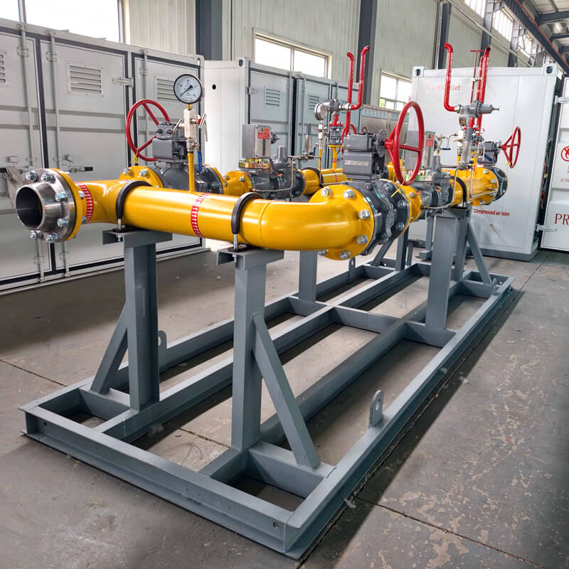 CNG Pressure Reduction Station