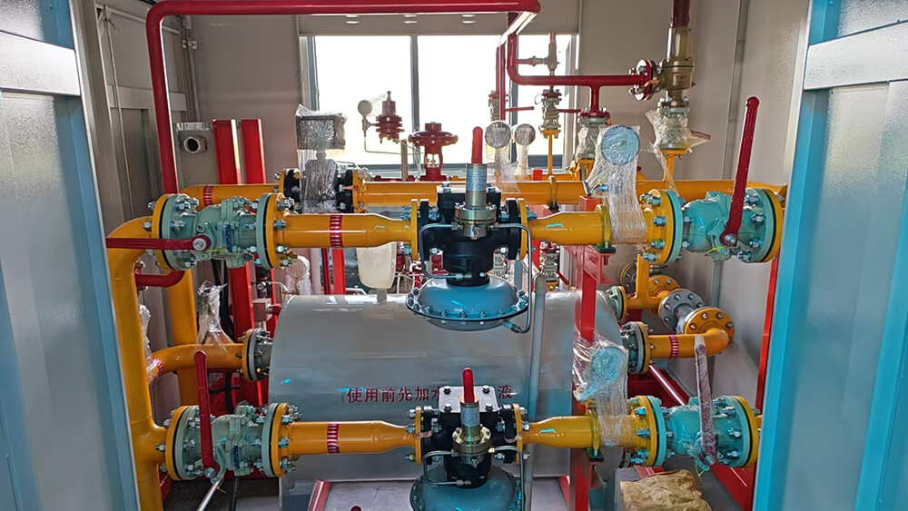 CNG Pressure Regulating Skid