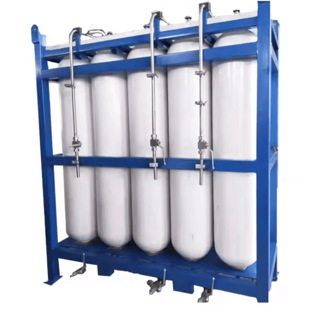 CNG storage cylinder group