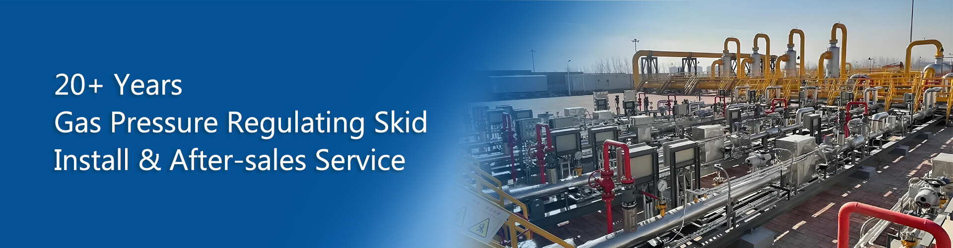 Gas Pressure Regulating Skid