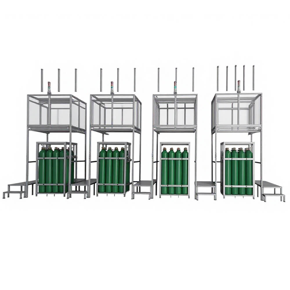 Basket-type Cryogenic Cylinder Filling Manifold-1