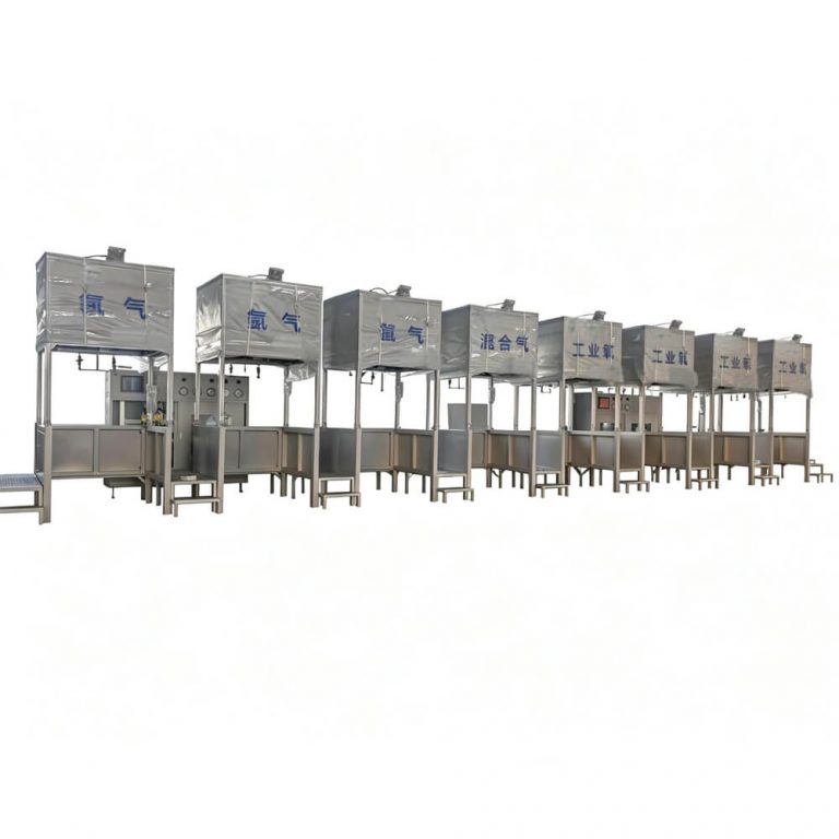 Basket-type Cryogenic Cylinder Filling Manifold
