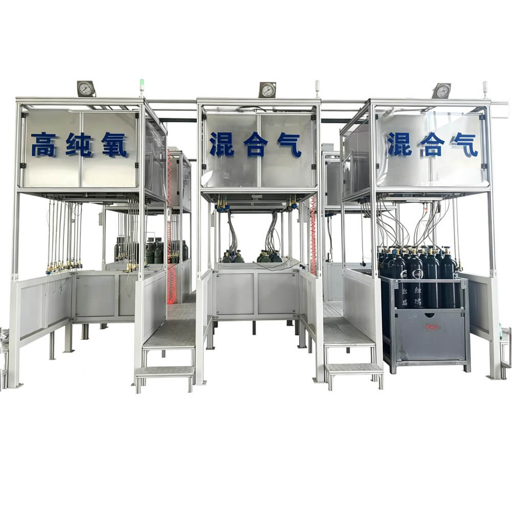 Basket-type Cryogenic Cylinder Filling Manifold