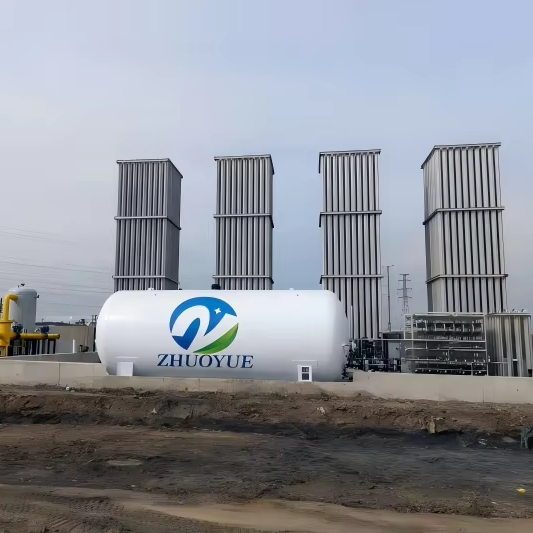 Horizontal storage tanks