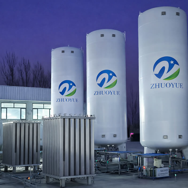 Various cryogenic tank filling