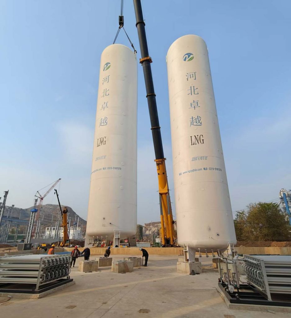 Vertical storage tanks