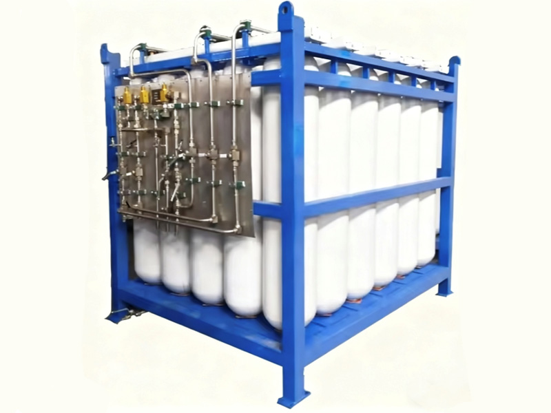 CNG cylinder pallet