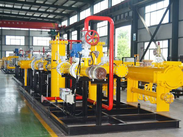 Compressed Natural Gas Pressure Regulation Unit