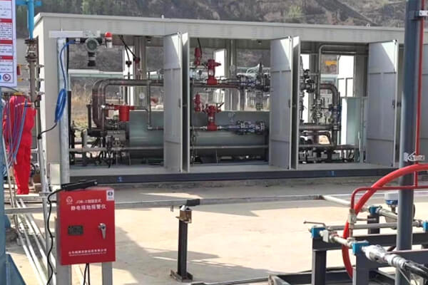 CNG Pressure Reduction Station-1