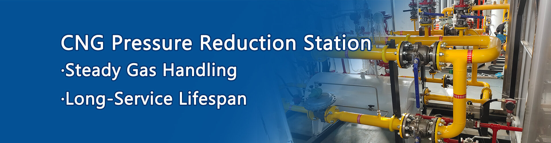 CNG Pressure Reduction Station
