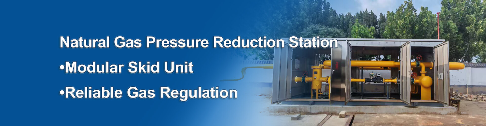 Natural Gas Pressure Reduction Station
