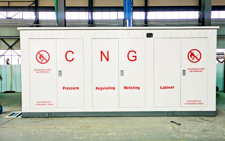 Natural Gas Pressure Regulating and Metering Station